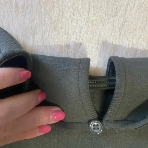 SPANX AIRESSENTIALS JUMPSUIT olive green wide leg - Picture 8 of 10